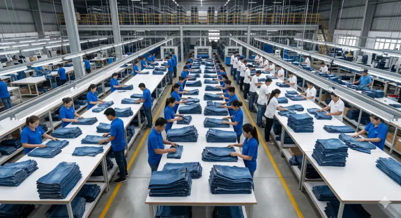 Denim factory quality control