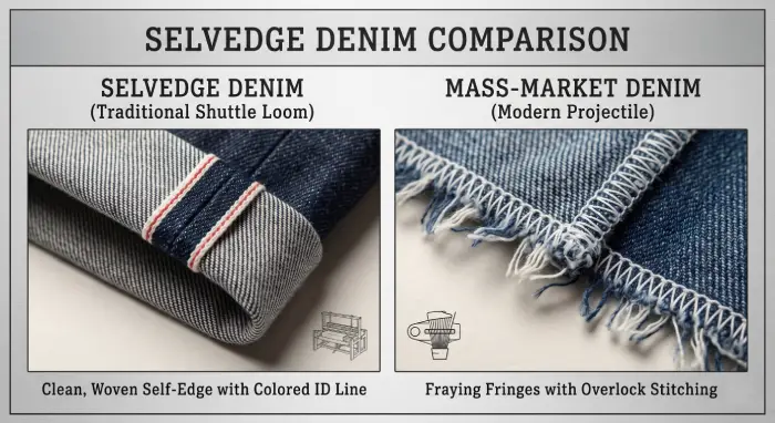 SELVEDGE DENIM COMPARISON
