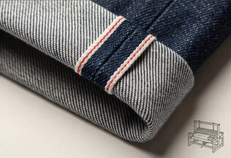 Selevedge denim jean