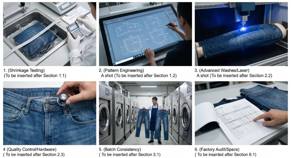 Guide to Finding Sustainable & Scalable Denim OEM Jeans Manufacturers