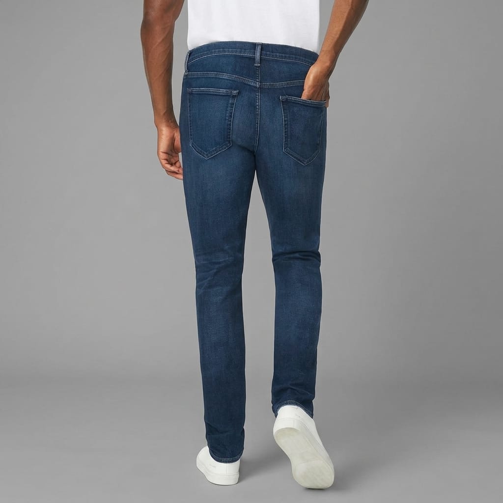Blue Denim Men's Jeans (2)