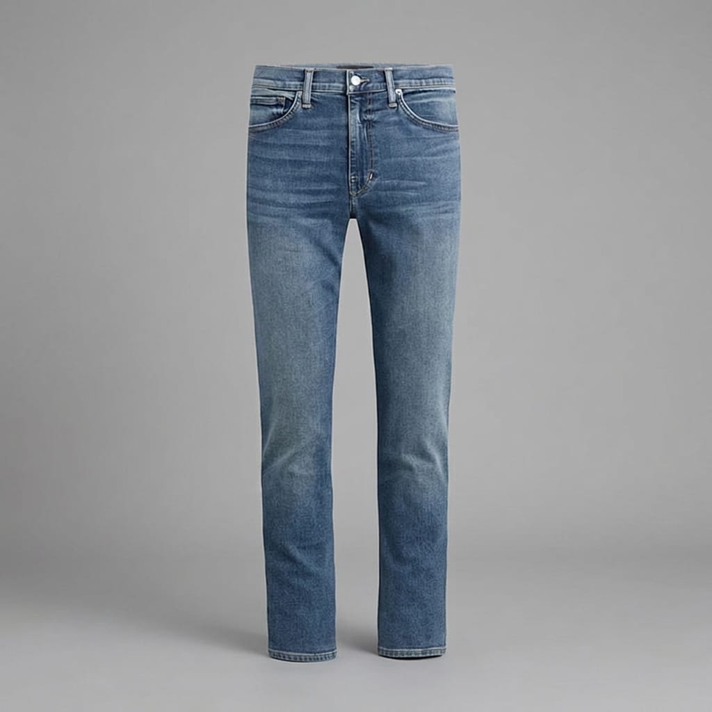 Blue Denim Men's Jeans (5)
