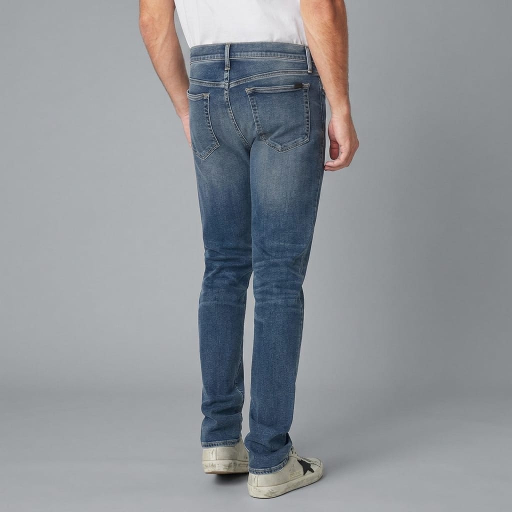 Blue Denim Men's Jeans (6)