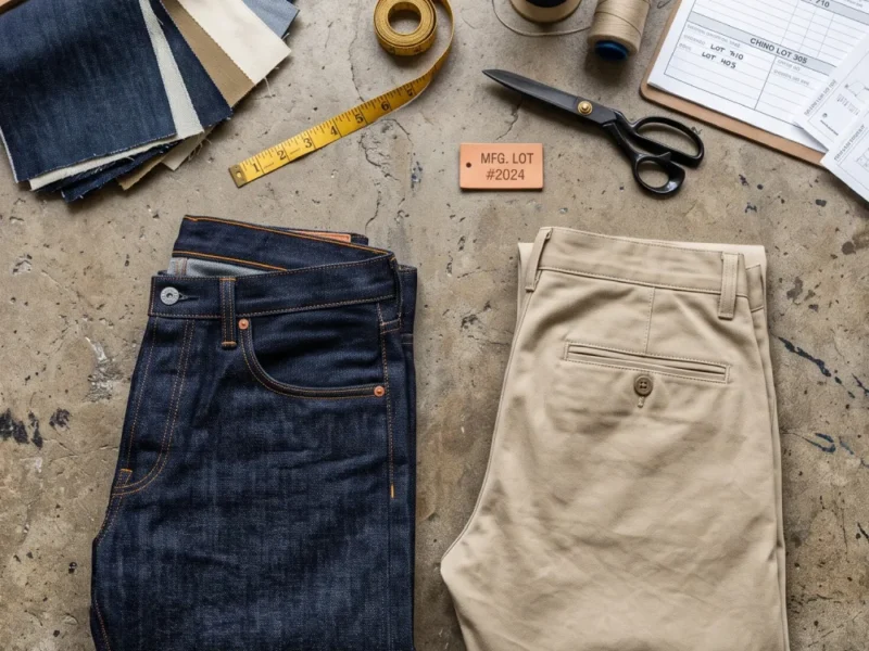 Chinos vs Jeans