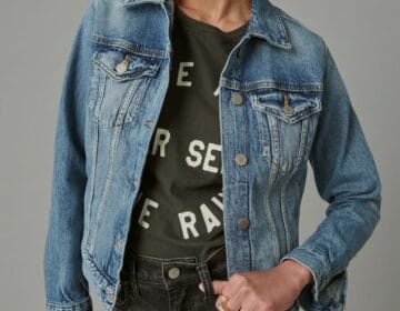 Cropped Women Denim Jacket (1)