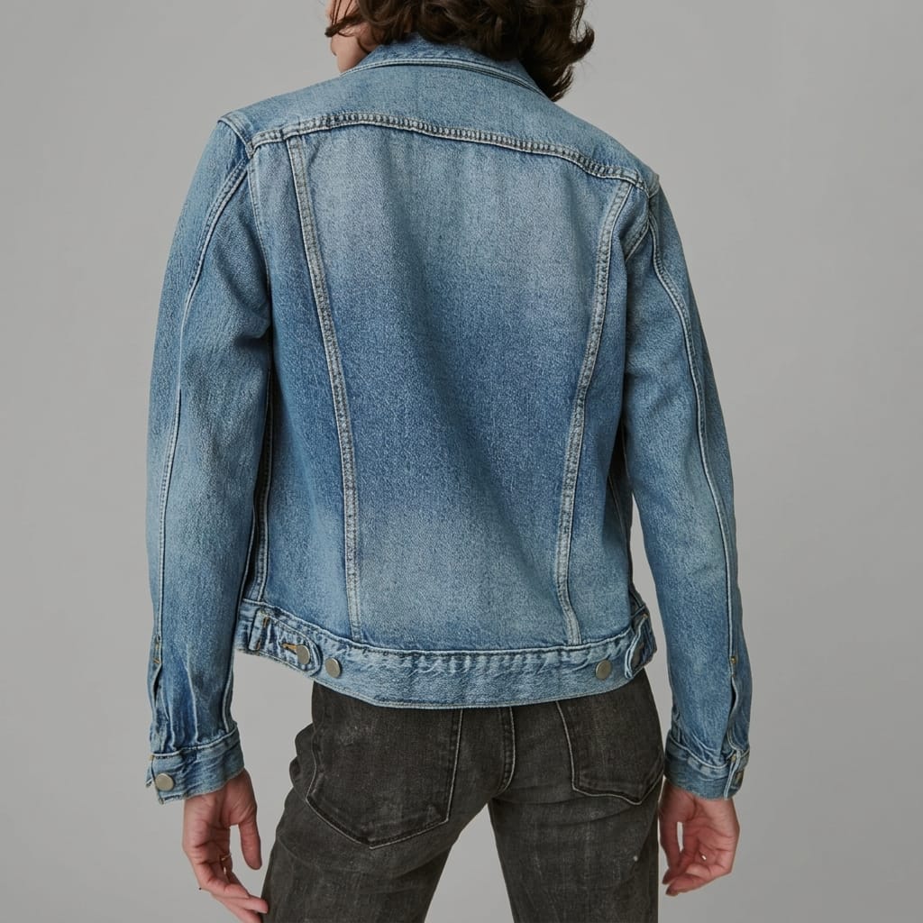 Cropped Women Denim Jacket (3)