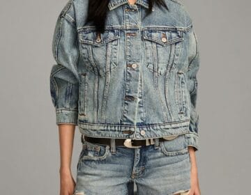 Custom Embroidered Women Denim Jacket (1)