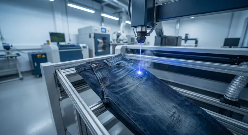 sustainable denim laser finishing technology